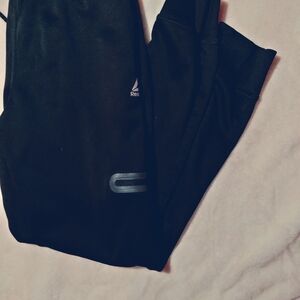 Reebok Black Joggers Size S Activewear Athleisure Comfort Running